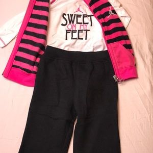 jordan 3 pc athletic set